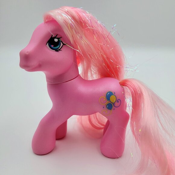 My Little Pony Pinkie Pie 2007 G3 MLP Hasbro Pink Toy Read - Picture 6 of 10